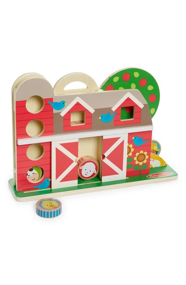 Melissa & Doug GO Tots Barnyard Tumble Toy in Multi at Nordstrom