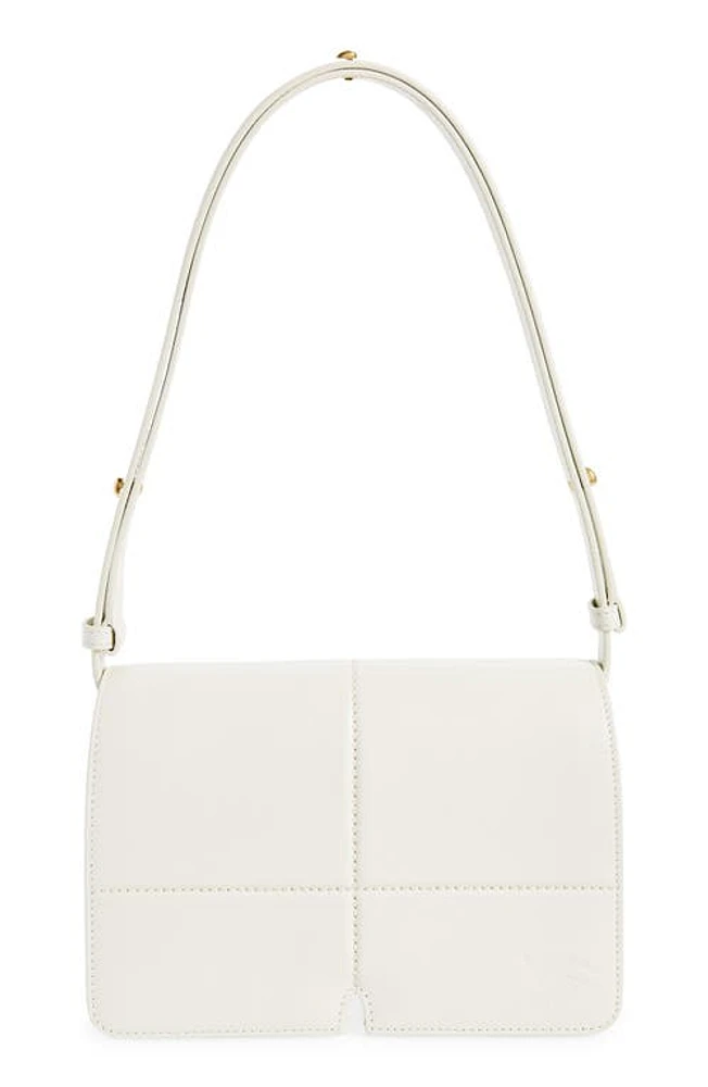 burberry Snip Leather Crossbody Bag in Almond at Nordstrom