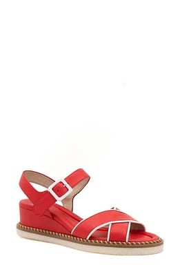 Amalfi by Rangoni Montecarlo Wedge Sandal Parma Combo at Nordstrom,