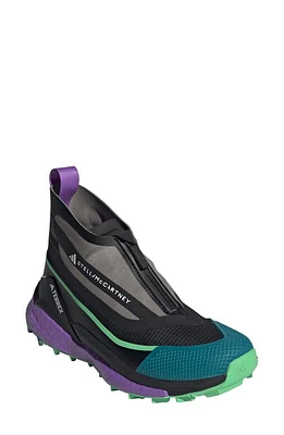 adidas by Stella McCartney Terrex Free RAIN. RDY Hiking Shoe Core Black/green/lilac at Nordstrom,