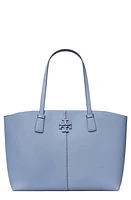 Tory Burch McGraw Leather Tote in Bluewood at Nordstrom