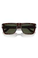 Persol 57mm Round Sunglasses in Havana at Nordstrom