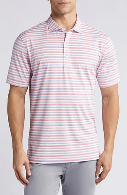 johnnie-O Harty Stripe Performance Golf Polo at Nordstrom,