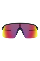 Oakley Sutro Lite 139mm Prizm Semi Rimless Wrap Shield Sunglasses in Black Brown at Nordstrom