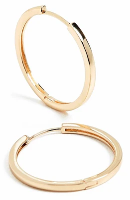 Shashi Timeless Hoop Earrings in Gold at Nordstrom