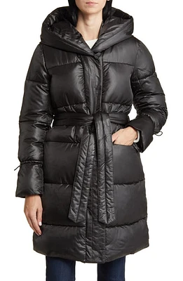 Via Spiga Hooded Puffer Jacket at Nordstrom,