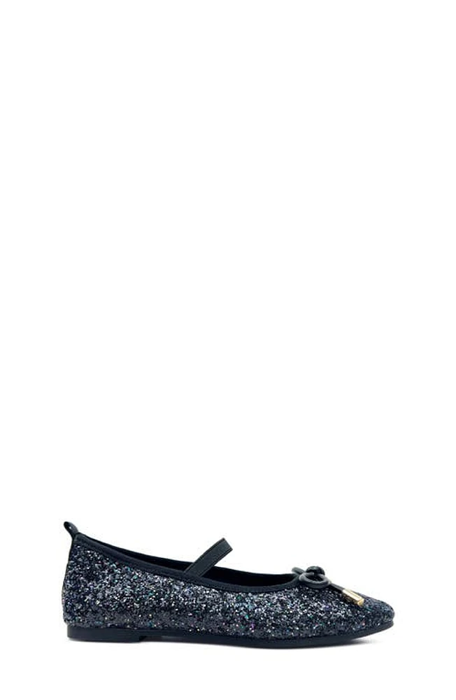 Yosi Samra Kids' Miss Emma Glitter Flat Black at Nordstrom, M