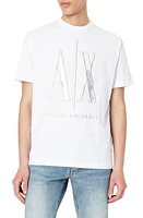 Armani Exchange Icon Cotton Graphic Logo Tee at Nordstrom