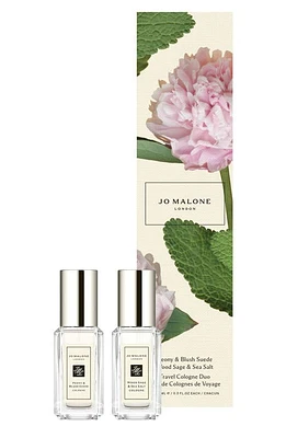 Jo Malone London Peony & Blush Suede Cologne & Wood Sage & Sea Salt Cologne Set at Nordstrom, Size 0.3 Oz