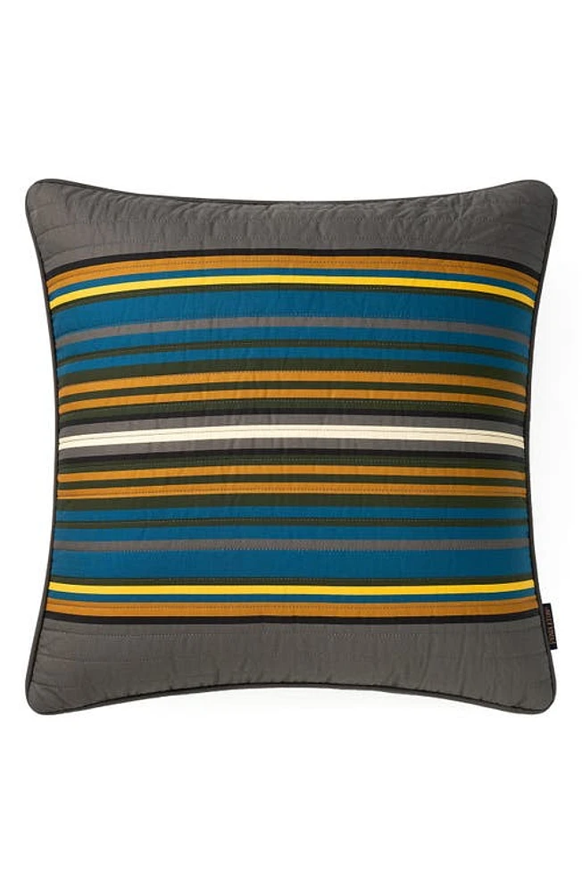 Pendleton Zion Stripe Accent Pillow in Gray Multi at Nordstrom