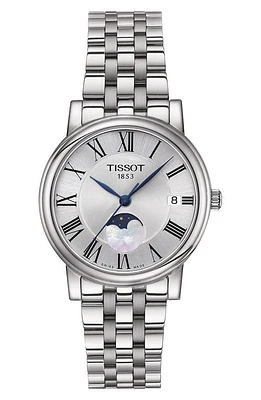 Tissot T-Classic Carson Premium Moonphase Bracelet Watch