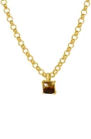 Dean Davidson Nomad Stone Pendant Necklace in Tiger Eye/Gold at Nordstrom