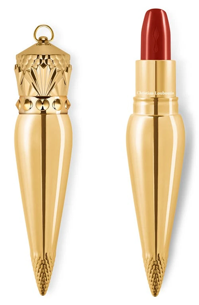 Christian Louboutin Rouge Louboutin Silky Satin Lipstick in Brick Chick 515 at Nordstrom