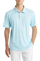 Swannies Finn Koi Print Golf Polo in Aquamarine at Nordstrom, Size Xx-Large