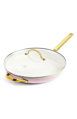 GreenPan Reserve Ceramic Nonstick Covered Frying Pan in Blush at Nordstrom