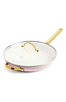 GreenPan Reserve Ceramic Nonstick Covered Frying Pan in Blush at Nordstrom