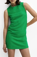 MANGO Corn Shift Dress Green at Nordstrom,