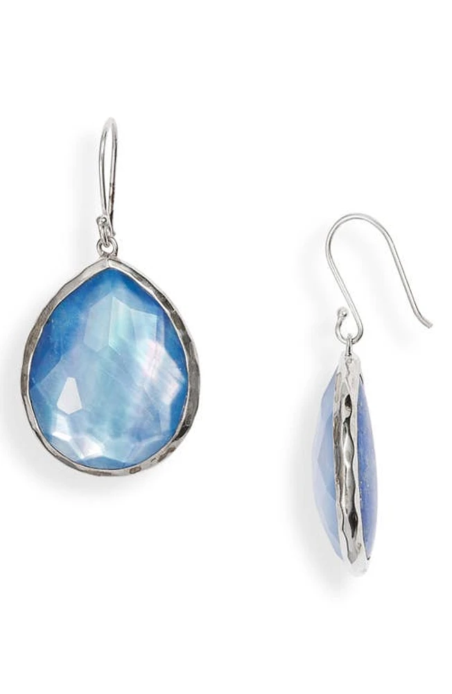 Ippolita Large Rock Candy Teardrop Earrings in Silver at Nordstrom