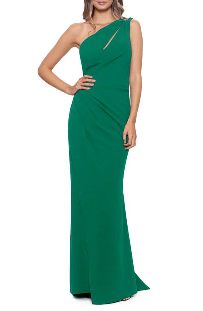 Betsy & Adam Cutout One-Shoulder Gown at Nordstrom,