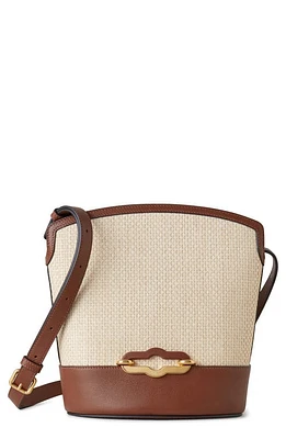 Mulberry Pimlico Raffia Bucket Bag in Ecru-Bright Oak at Nordstrom