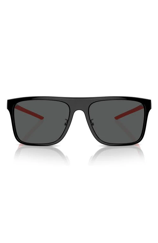 Scuderia Ferrari 58mm Square Sunglasses in at Nordstrom