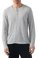 ATM Anthony Thomas Melillo Raw Edge Henley Heather Grey at Nordstrom,