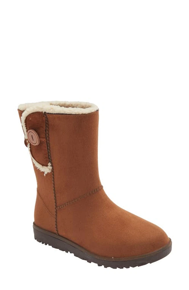 WET KNOT Waterproof Faux Fur Boot Honey at Nordstrom,