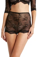 Honeydew Intimates Adriana Lace Shortie Black at Nordstrom,