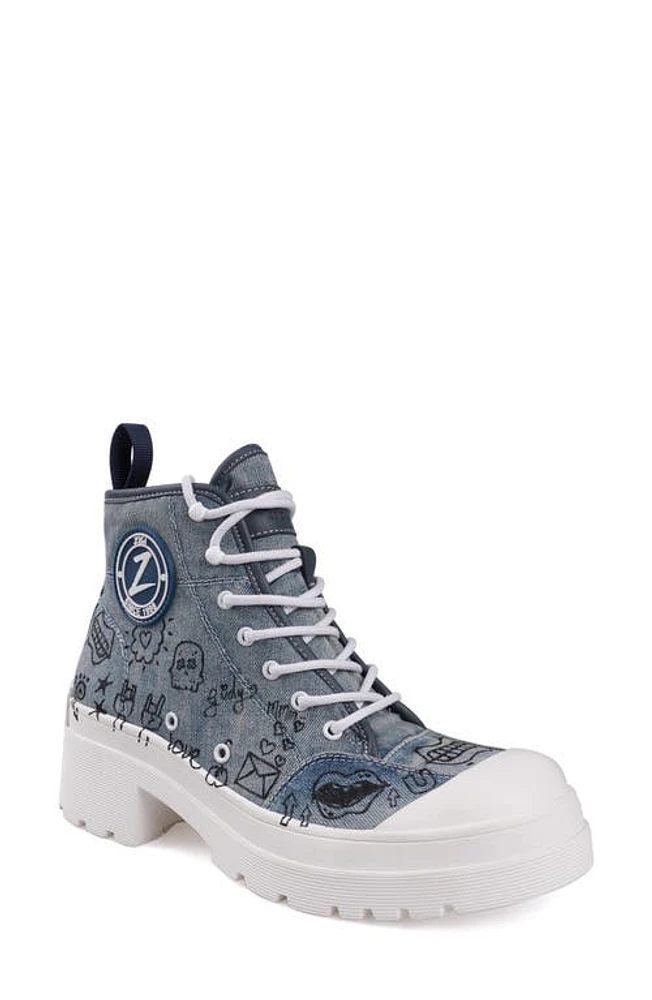 ZIGI Belisa Platform High Top Sneaker at Nordstrom,