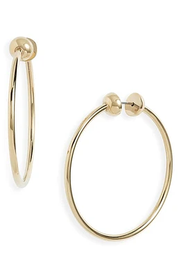 Jenny Bird Small Icon Hoop Earrings in High Polish Gold at Nordstrom