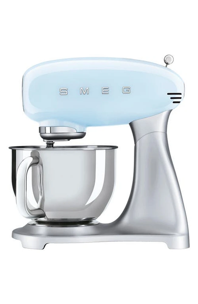 smeg '50s Retro Style Stand Mixer in Pastel Blue at Nordstrom