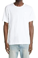 Acne Studios Face Patch T-Shirt Optic White at Nordstrom,