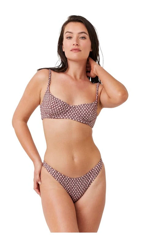 Luma Gottex Retro Luxury Underwire bra Pink at Nordstrom,