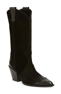 aeyde Ariel Western Boot in Black at Nordstrom, Size 11Us