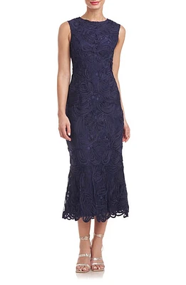 JS Collections Meli Soutache Cocktail Midi Dress at Nordstrom,