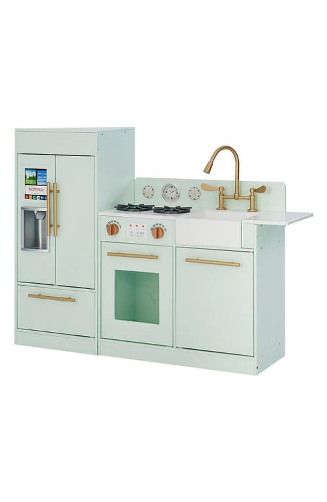 Teamson Kids Little Chef Modern Kitchen Playset in Mint at Nordstrom