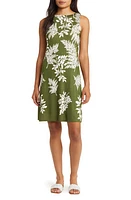 Tommy Bahama Darcy Whisper Fronds Sleeveless Dress in Olive Tree at Nordstrom, Size Small