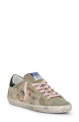 Golden Goose Super-Star Low Top Sneaker in Ice Grey Camu/Taupe/Black at Nordstrom, Size 6Us