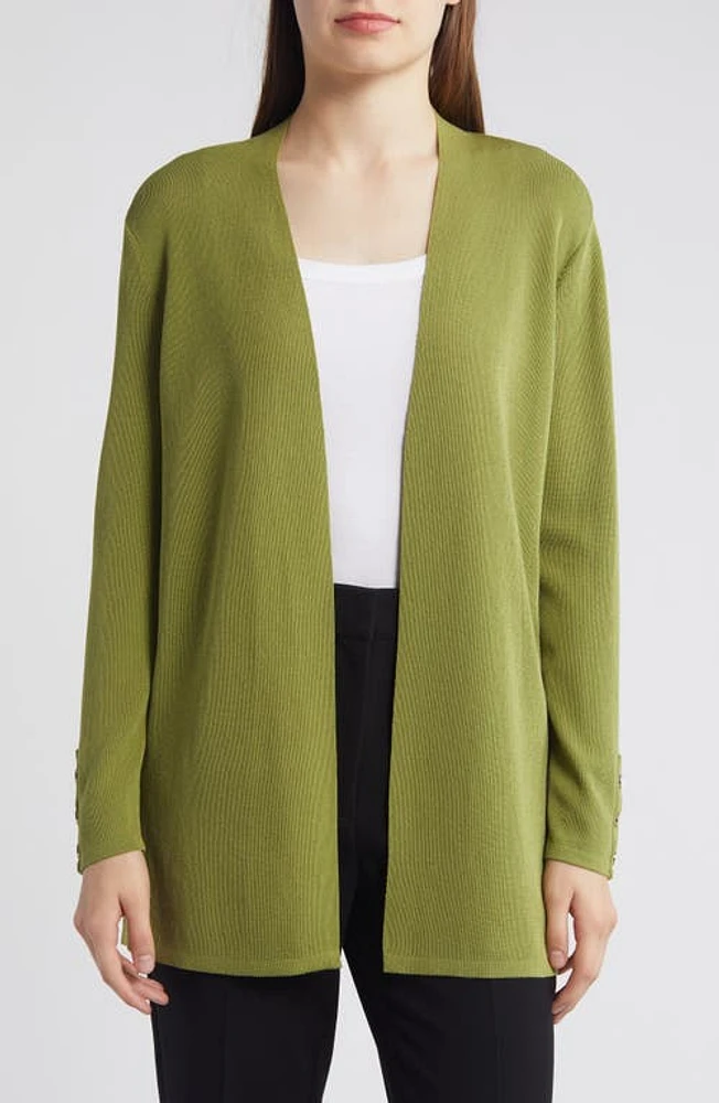 Anne Klein Carmel Open Front Cardigan at Nordstrom,