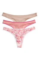 On Gossamer 3-Pack Mesh Thongs at Nordstrom,