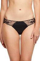 Dita Von Teese Julie's Roses Bikini Black at Nordstrom,