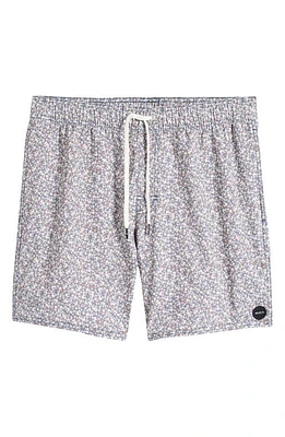 RVCA Atas Swim Trunks Pale Mauve at Nordstrom,