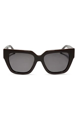 DIFF Remi II 53mm Polarized Square Sunglasses in Truffle/Grey at Nordstrom