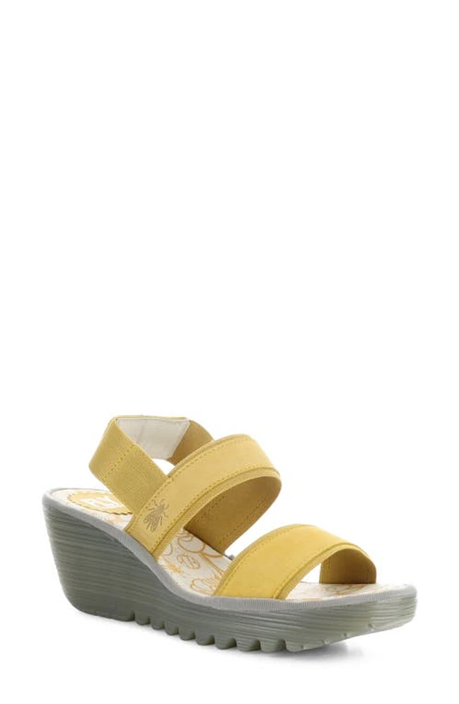 Fly London Yaco Platform Wedge Sandal at Nordstrom,