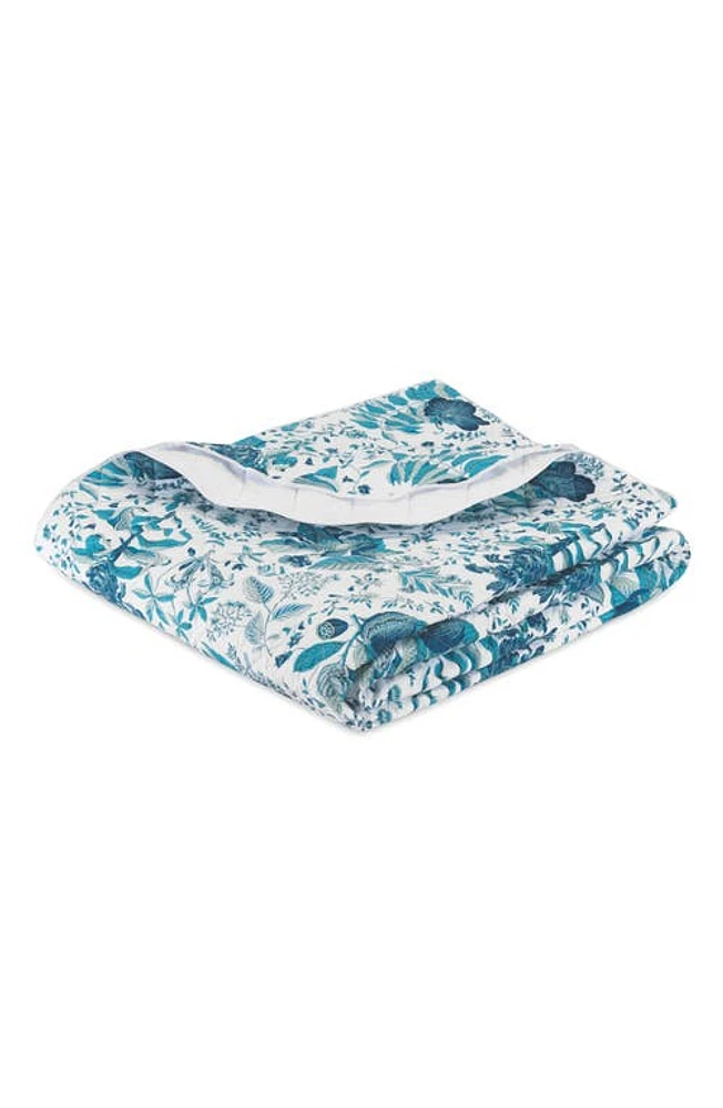 Matouk Pomegranate Quilt in Prussian Blue at Nordstrom, Size Full