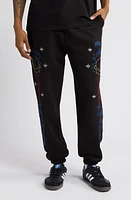 ICECREAM Call Me Cotton Sweatpants Black at Nordstrom,