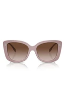 Tory Burch 54mm Gradient Butterfly Sunglasses in Pink at Nordstrom