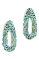 Deepa Gurnani Bianca Earrings in Turquoise at Nordstrom