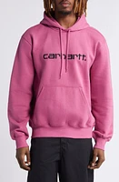 Carhartt Work Progress Logo Embroidered Hoodie at Nordstrom,