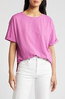 caslon(r) Relaxed Organic Cotton Boyfriend T-Shirt at Nordstrom,